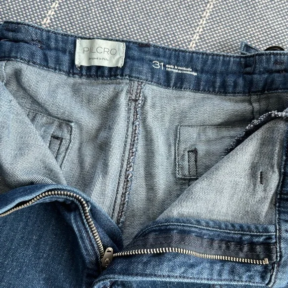 Pilcro/Anthropologie VERY Wide Leg Jeans Sz 31 - Picture 3 of 9